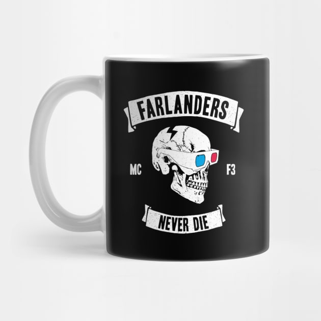 Farlander Biker Club (Front Print) by Far Lands or Bust